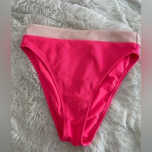 Xhilaration high waisted color block bikini bottoms. Size medium.